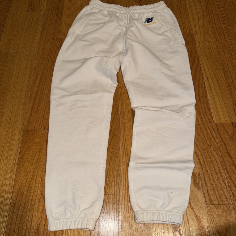 New Balance x Aime Leon Dore Men's Small White Joggers FW19